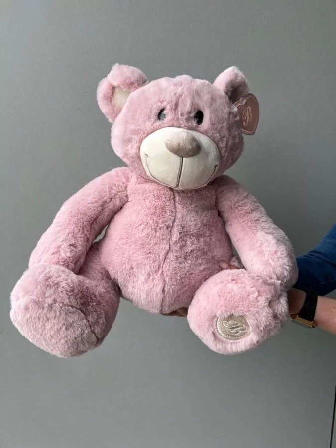Miś Jacobe różowy 35 cm